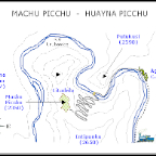 Machu Picchu Area Map