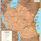 Tanzania Relief Map_web